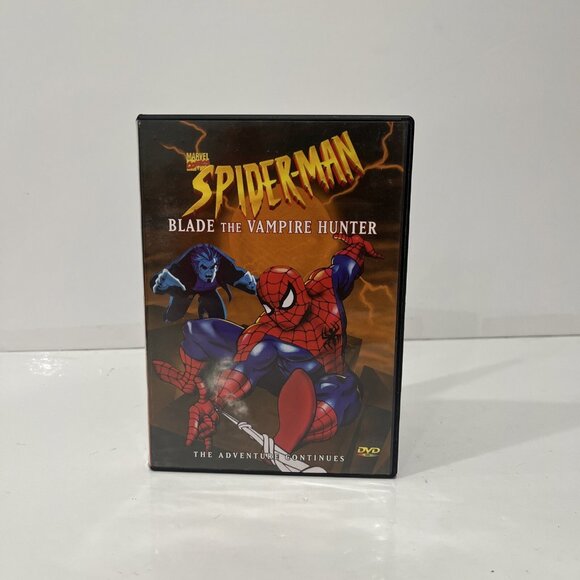 Marvel Comics Spider Man Blade the Vampire Hunter The Adventure Continues  DVD - Picture 1 of 3